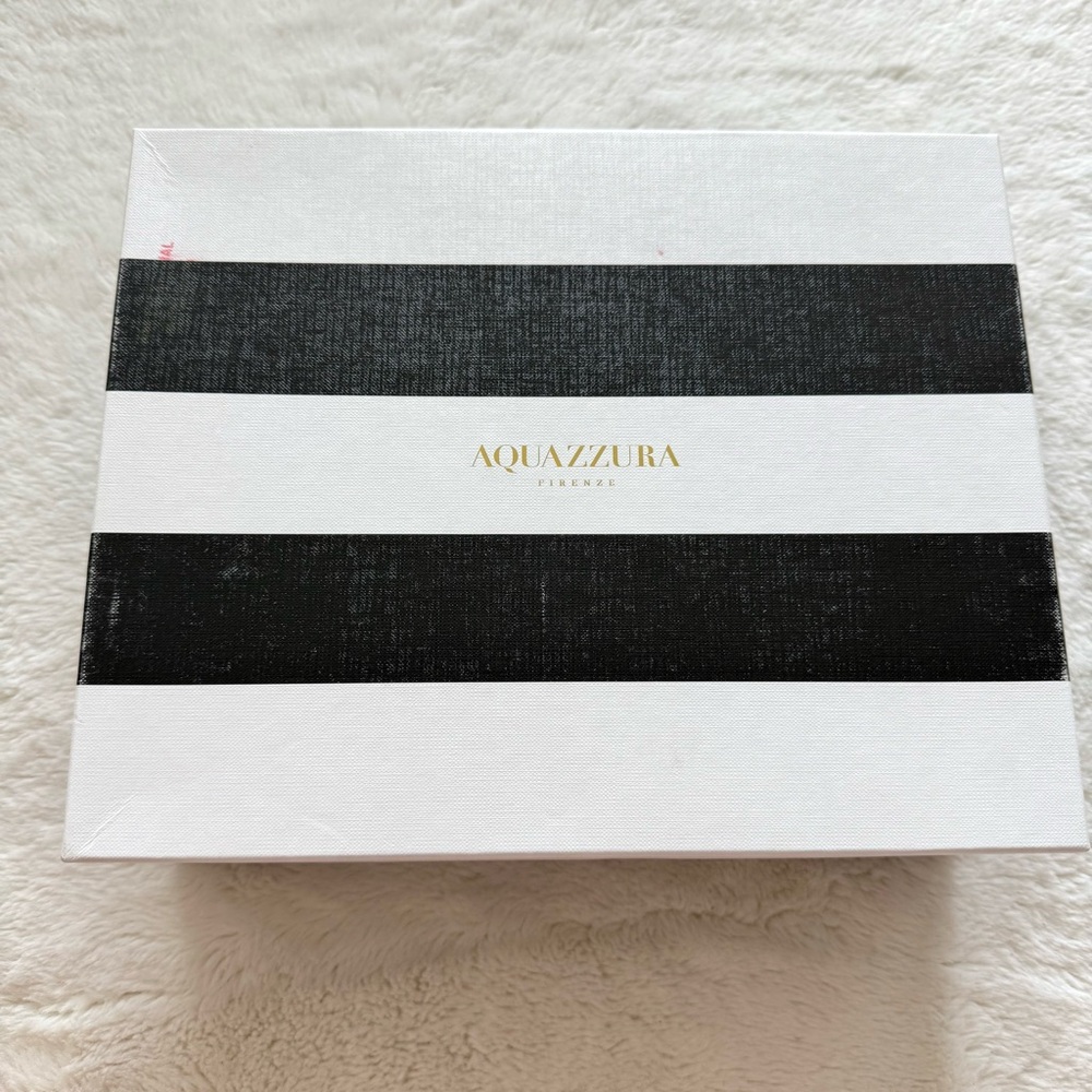 Aquazzura large shoes box Authentic